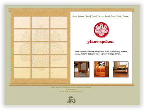 Plane-Spoken Custom Brochure Website in Chicago